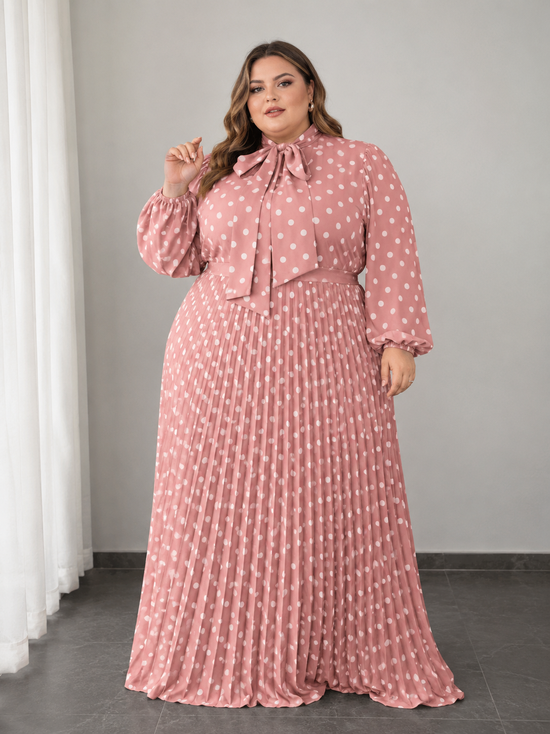 Robe inaya Rose Poudré